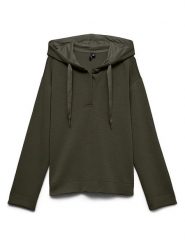 Vero Moda Bluza w kolorze khaki rozmiar: XS. Brązowe bluzy damskie Vero Moda, xs, bez wzorów, z kapturem. Za 149.95 zł.