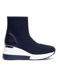 Foreverfolie Sneakersy w kolorze granatowo-białym rozmiar: 41. Niebieskie obuwie sportowe damskie Foreverfolie, za kostkę, bez zapięcia. Za 162.87 zł.