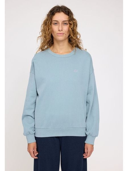 MAZINE Bluza "Monica" w kolorze błękitnym rozmiar: S. Niebieskie bluzy damskie MAZINE, s, bez wzorów, z bawełny, bez kaptura. Za 134.95 zł.