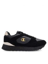 Champion Sneakersy RR CHAMP II PLAT METAL S11615-KK002 Czarny. Czarne obuwie sportowe damskie Champion, ze skóry, bez zapięcia. W wyprzedaży za 189.99 zł.