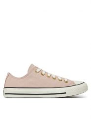 Converse Trampki Chuck Taylor All Star Leather A13816C Różowy. Czerwone trampki damskie Converse, bez wzorów, ze skóry, bez zapięcia. Za 219.99 zł.