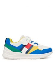 Tommy Hilfiger Sneakersy Flag Low Cut Lace-Up/Velcro T1X9-34369-1843 S Kolorowy. Buty sportowe chłopięce Tommy Hilfiger, ze skóry, bez zapięcia. Za 339.99 zł.