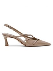 Steve Madden Czółenka w kolorze beżowym rozmiar: 36. Brązowe czółenka damskie Steve Madden, bez wzorów, bez obcasa, na szpilce. Za 205.93 zł.