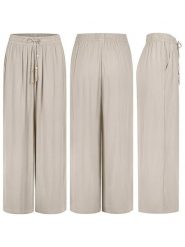 Eight2Nine Spodnie w kolorze beżowym rozmiar: XS. Brązowe spodnie materiałowe damskie Eight2Nine, bez wzorów, z materiału. Za 82.99 zł.