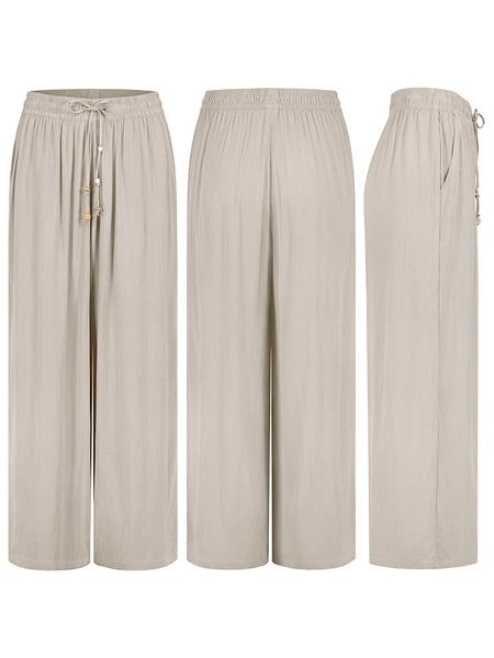 Eight2Nine Spodnie w kolorze beżowym rozmiar: XS. Brązowe spodnie materiałowe damskie Eight2Nine, bez wzorów, z materiału. Za 82.99 zł.