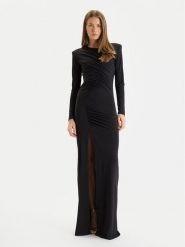 Gaudi Sukienka wieczorowa 521FD14008 Czarny Slim Fit. Czarne sukienki damskie Gaudi, bez wzorów, z syntetyku, wizytowe, bez ramiączek. Za 879.99 zł.