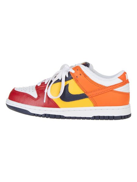 Nike Skórzane sneakersy "Dunk Low QSCO.JP What The" ze wzorem rozmiar: 40,5. Obuwie sportowe damskie Nike, z materiału, bez zapięcia. Za 334.60 zł.