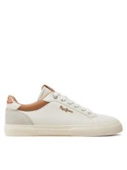Pepe Jeans Sneakersy PLS31588 Biały. Białe obuwie sportowe damskie Pepe Jeans, z jeansu, bez zapięcia. Za 189.99 zł.