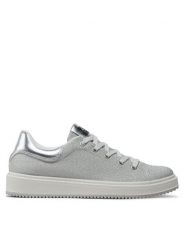 Primigi Sneakersy 3868111 D Srebrny. Szare buty sportowe dziewczęce Primigi, bez wzorów, z materiału, bez zapięcia. Za 349.99 zł.
