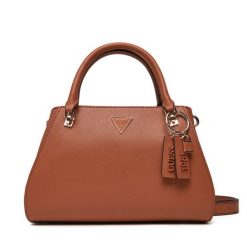 Torebka Guess. Brązowe torebki klasyczne damskie Guess, bez dodatków. Za 469.99 zł.