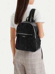 Lasocki Plecak CEO-LSK-X-012-09 Czarny. Czarne plecaki Lasocki, bez wzorów, z materiału. Za 199.99 zł.