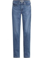 Levi's Dżinsy - Slim fit - w kolorze niebieskim rozmiar: W26/L32. Niebieskie jeansy damskie Levi's. Za 196.70 zł.