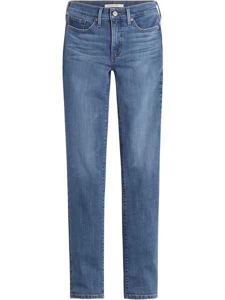 Levi's Dżinsy - Slim fit - w kolorze niebieskim rozmiar: W28/L32. Niebieskie jeansy damskie Levi's. Za 192.79 zł.