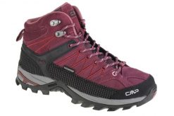 Buty trekkingowe damskie CMP Rigel Mid. Czarne obuwie trekkingowe damskie CMP, z materiału, bez zapięcia. Za 389.99 zł.