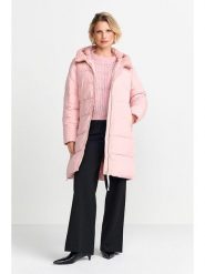 Rich & Royal Płaszcz pikowany w kolorze jasnoróżowym rozmiar: 34. Różowe płaszcze damskie Rich & Royal, bez wzorów, bez kaptura. Za 438.21 zł.