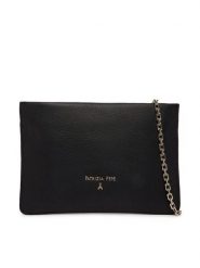 Patrizia Pepe Torebka 8B0335/L001-K103 Czarny. Czarne torebki wieczorowe damskie Patrizia Pepe, bez wzorów, ze skóry, bez dodatków. Za 729.99 zł.