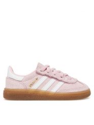 Adidas Sneakersy Handball Spezial Cf El I JR2106 Różowy. Czerwone buty sportowe dziewczęce Adidas, bez wzorów, ze skóry, bez zapięcia. Za 259.99 zł.