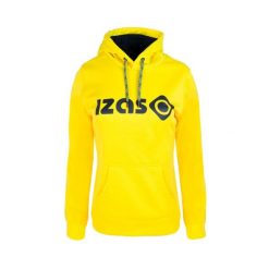 Bluza sportowa z kapturem dla kobiet Izas DUERO W. Niebieskie bluzy damskie Izas, bez wzorów, z materiału, z kapturem. W wyprzedaży za 182.57 zł.