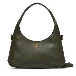 Torebka Tommy Hilfiger. Zielone torebki klasyczne damskie Tommy Hilfiger, bez dodatków. Za 449.99 zł.