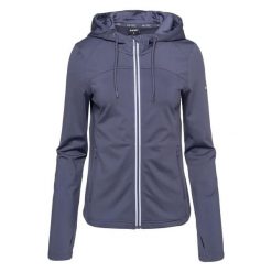 Damska bluza z kapturem zapinana na zamek Hi-Tec Tolin. Szare bluzy damskie Hi-tec, l, bez wzorów, z elastanu, z kapturem. Za 156.99 zł.