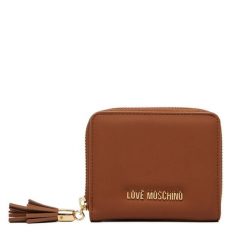 Portfel LOVE MOSCHINO. Brązowe portfele damskie Love Moschino, bez wzorów. Za 429.99 zł.