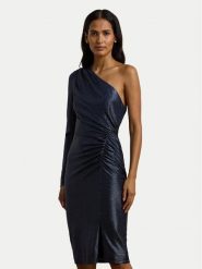 LAUREN RALPH LAUREN Sukienka koktajlowa 253957567001 Granatowy Slim Fit. Niebieskie sukienki damskie Lauren Ralph Lauren, bez wzorów, z syntetyku, wizytowe, bez ramiączek. Za 1,079.00 zł.