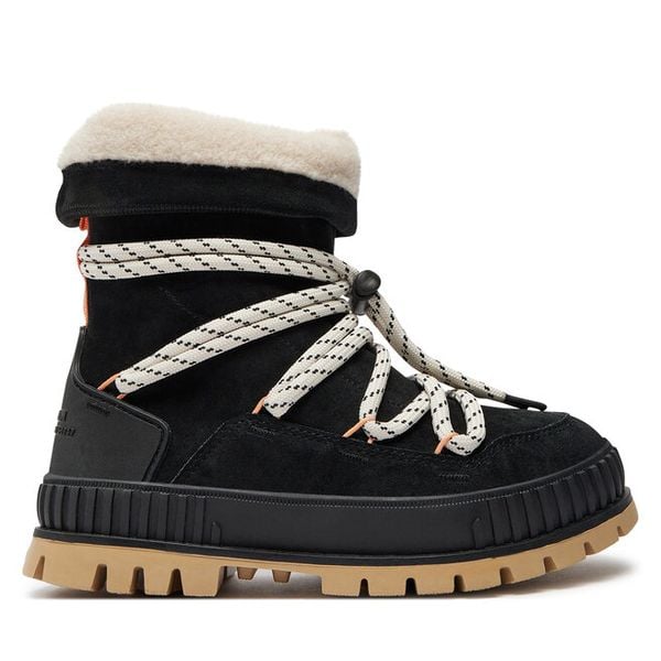 Trapery Palladium. Czarne trapery damskie Palladium, bez zapięcia. Za 439.99 zł.