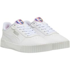 Damskie Buty Sportowe Carina 2.0 GirlPower. Białe obuwie sportowe casual damskie Puma, trekkingowe. Za 411.99 zł.