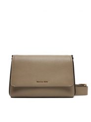 MICHAEL Michael Kors Torebka Nessa 30T5G8ZM1L Beżowy. Brązowe listonoszki damskie MICHAEL Michael Kors, bez wzorów, ze skóry, bez dodatków. Za 679.99 zł.