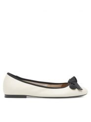 GINO ROSSI Baleriny COZY-HS001-1-2 Beżowy. Brązowe balerinki damskie Gino Rossi, bez wzorów, ze skóry. Za 199.99 zł.