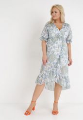 Biała Sukienka Darorgon. Białe sukienki damskie Born2be, z aplikacjami, boho, bez ramiączek. Za 189.99 zł.