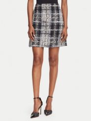 Rinascimento Spódnica midi CFC0131142003 Czarny Regular Fit. Czarne spódnice damskie Rinascimento, s, bez wzorów, z syntetyku, midi. Za 469.99 zł.