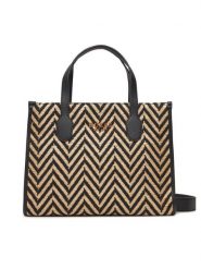 Guess Torebka HWCV86 65220 Beżowy. Brązowe shopper bag Guess, z materiału, bez dodatków. Za 329.99 zł.