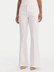 Fracomina Jeansy FP26SVA012W61501 Biały Bootcut Fit. Białe jeansy damskie Fracomina. Za 359.99 zł.