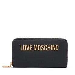 Portfel LOVE MOSCHINO. Czarne portfele damskie Love Moschino, bez wzorów. Za 439.99 zł.