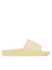 Elisabetta Franchi Klapki F4-A0E-0312 Żółty. Żółte klapki damskie Elisabetta Franchi, bez wzorów, z tworzywa sztucznego, bez obcasa, bez zapięcia. Za 229.99 zł.