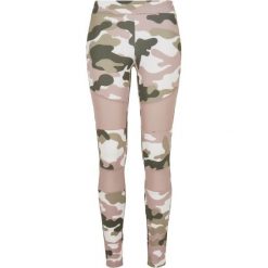 Legginsy damskie Urban Classics camouflage tech. Czerwone legginsy damskie Urban Classics, bez wzorów. Za 126.00 zł.