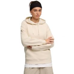 PUMA ESS Elevated Comfort Hoodie bluza damska. Brązowe bluzy damskie Puma, xl, bez wzorów, z polaru. Za 177.99 zł.