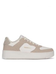 Sprandi Sneakersy WP07-1234 Beżowy. Brązowe obuwie sportowe damskie Sprandi, ze skóry, bez zapięcia. Za 139.99 zł.