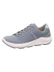 Legero Skórzane sneakersy "Bliss" w kolorze szarym rozmiar: 38,5. Szare obuwie sportowe damskie Legero, bez zapięcia. Za 254.74 zł.