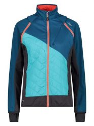 CMP Kurtka funkcyjna 2w1 w kolorze turkusowo-morskim rozmiar: 36. Niebieskie kurtki sportowe damskie CMP, s, bez wzorów, z materiału, bez kaptura. Za 166.10 zł.