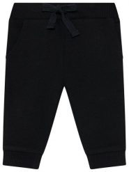Guess Spodnie dresowe L93Q24 KAUG0 Czarny Regular Fit. Czarne spodnie dresowe chłopięce Guess, z bawełny. Za 89.99 zł.