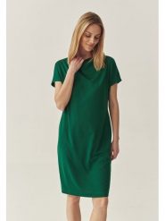 TATUUM Sukienka w kolorze zielonym rozmiar: M. Zielone sukienki damskie TATUUM, bez wzorów, bez ramiączek. Za 170.07 zł.