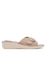 Go Soft Klapki LAH3T9092-3 Różowy. Czerwone klapki damskie GO SOFT, bez wzorów, z materiału, bez obcasa, bez zapięcia. Za 119.99 zł.
