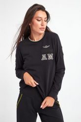 Bluza AERONAUTICA MILITARE. Bluzy damskie Aeronautica Militare, m, bez wzorów, bez kaptura. W wyprzedaży za 296.27 zł.