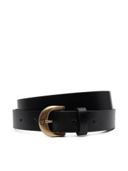 Calvin Klein Jeans Pasek Damski Casual Center Pin Buckle 25MM LV04K7009G Czarny. Czarne paski damskie Calvin Klein Jeans, bez wzorów, z jeansu. W wyprzedaży za 139.99 zł.