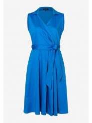 More & More Sukienka w kolorze niebieskim rozmiar: 38. Niebieskie sukienki damskie More & More, bez wzorów, bez ramiączek. Za 187.52 zł.