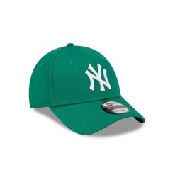 Damska czapka z daszkiem New York Yankees New Era League Essential 9FORTY. Białe czapki z daszkiem damskie New Era, na lato, bez wzorów, z bawełny. Za 119.99 zł.