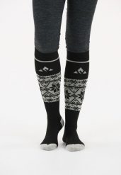 Skarpetki narciarskie Whistler Lorpen. Czarne skarpetki damskie WHISTLER, bez wzorów, z elastanu. Za 44.99 zł.