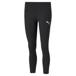 Legginsy damskie Puma Active Tights. Czarne legginsy damskie Puma, s, bez wzorów, z materiału, do biegania. Za 179.60 zł.